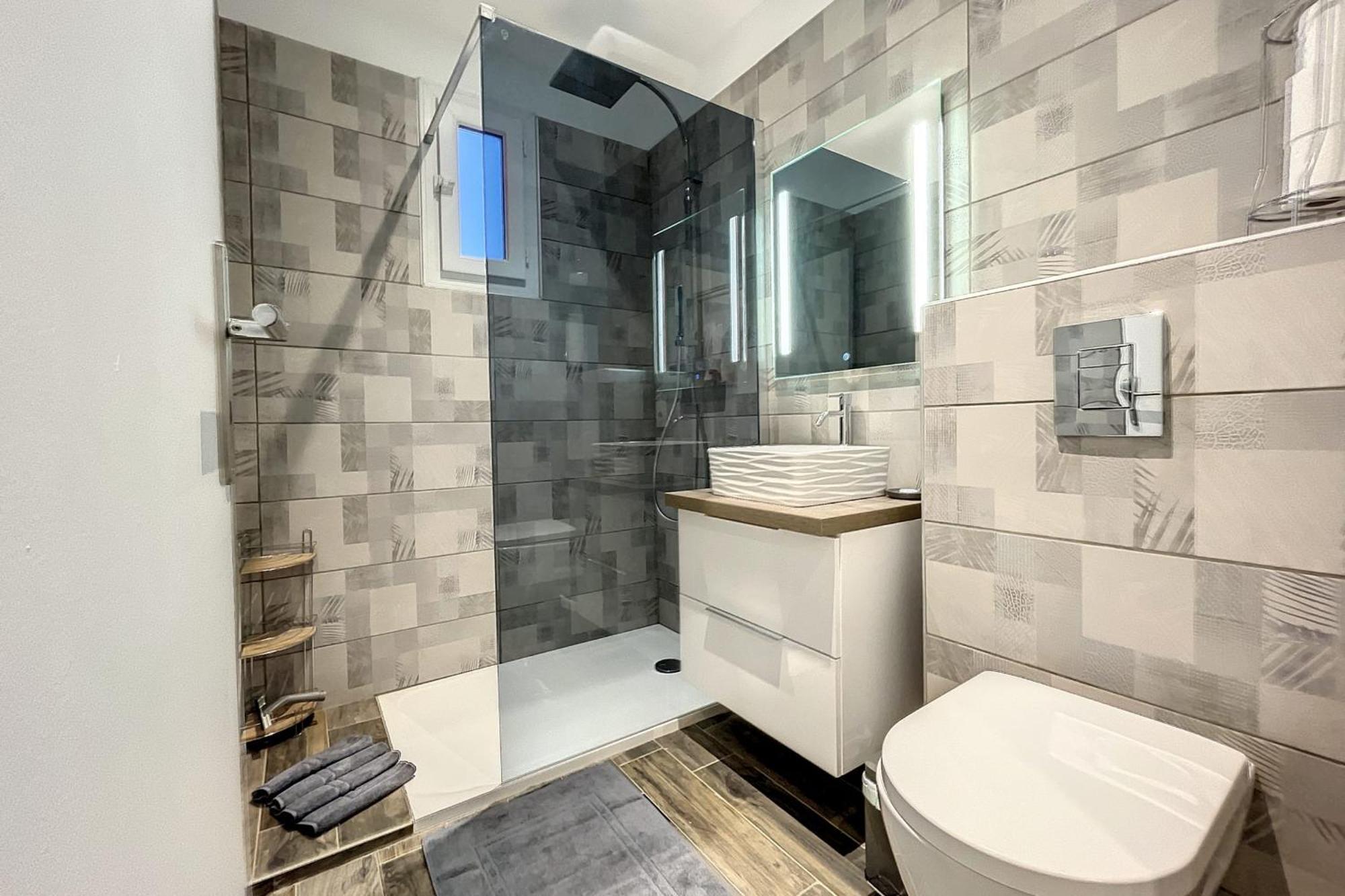 Haut De Villa Vue Mer 3 Pieces Climatise & Wifi 4 A 6 Personnes Pietrosella Kültér fotó